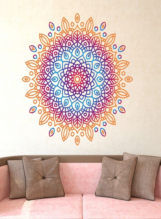 Wallstick ملصق جداري ملون بتصميم كولام (فينيل 55 سم × 50 سم) - Image 1